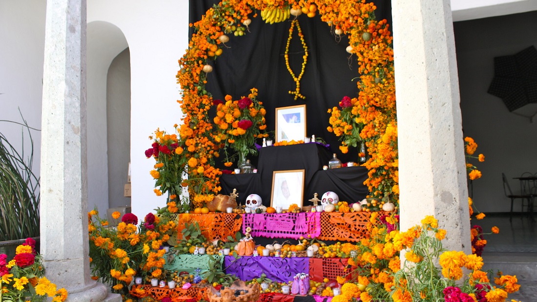 As festividades do "Dia de Muertos" no México